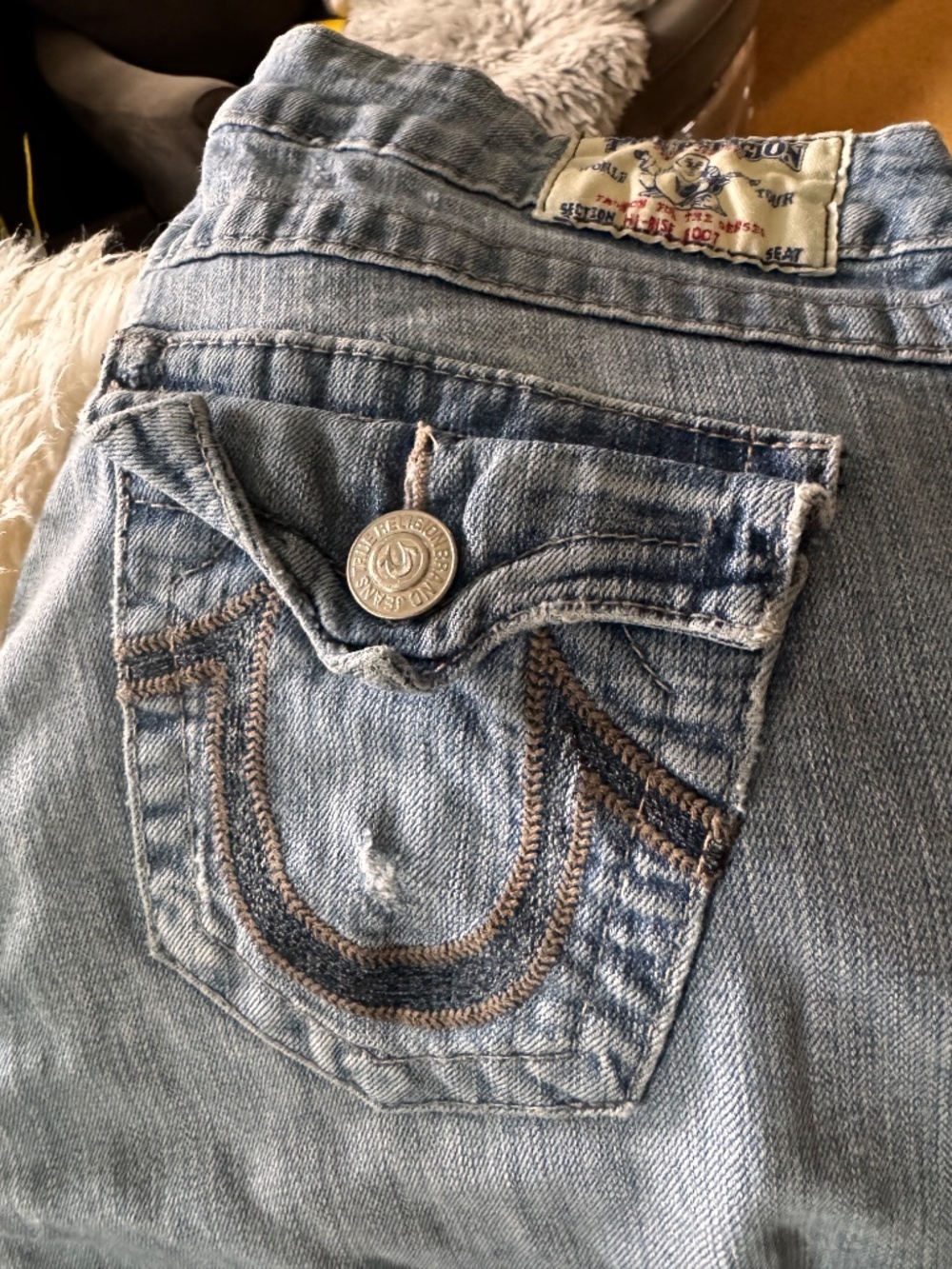 Women's True Religion jeans sz 28 - Picture 4 of 9